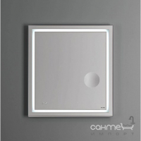 Зеркало с LED-подсветкой, часами и линзой AM.PM Gem M91AMOX0653WG38