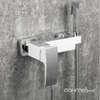 Гигиенический душ со смесителем Gappo G2007-8 белый/хром