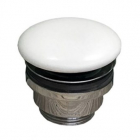 Донный клапан с переливом GSG PILTONUNIAR 000 белая керамика