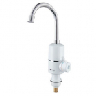 Змішувач для кухні з проточним водонагрівачем Wezer SDR-А05 хром/білий