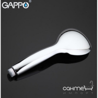 Ручний душ Gappo G25 хром/білий