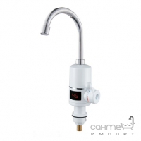 Змішувач для кухні з проточним водонагрівачем та датчиком температури Wezer SDR-A05T хром/білий