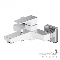 Змішувач для ванни Omnires Parma PM7430CRB хром/білий