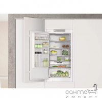 Встраиваемый двухкамерный холодильник с нижней морозильной камерой Whirlpool WHC18 T341
