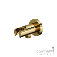 Душевая система скрытого монтажа с термостатом Corsan Lugo Z03TGL золото