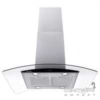Островная кухонная вытяжка Perfelli CGS 9632 I 1000 LED нержавеющая сталь/прозрачное стекло