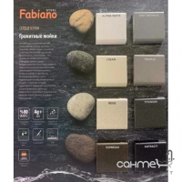 Гранітна кухонна мийка Fabiano Navio 86x55x20 кольори в асортименті