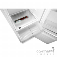 Встраиваемый двухкамерный холодильник NoFrost с нижней морозильной камерой Interline RDF 770 EBZ WA