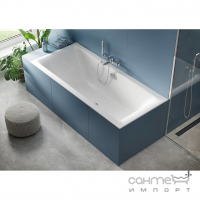 Прямоугольная акриловая ванна с ножками Cersanit Largo 1900x900 белая