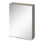 Зеркальный шкафчик Cersanit Virgo 60 серый/ручка хром