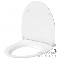 Сидіння для унітазу Cersanit Parva Slim CSSD1003581852 дюропласт, soft-close, антибактеріальне, білий