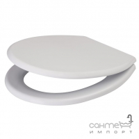 Сидіння для унітазу дюропласт softclose Cersanit President CSSD1000592939 біле