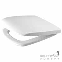 Сидіння для унітазу дюропласт softclose Cersanit Carina CSSD1000452939 біле