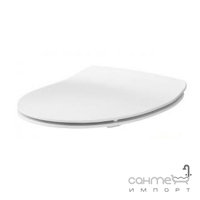 Сидіння для унітазу дюропласт slim softclose Cersanit Cersania CSSD1003987427 біле