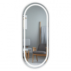 Овальное зеркало с LED-подсветкой Studio Glass Blossom 500x900