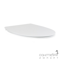 Сидіння для унітазу softclose slim AeT Dot 2.0 C555R101 біле