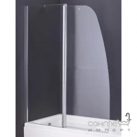 Шторка на ванну Bravo Enza 120T профиль хром/прозрачное стекло