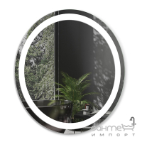 Круглое зеркало с LED-подсветкой Studio Glass Rico 800x800