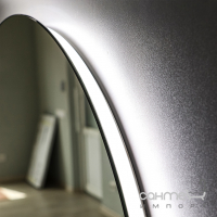 Кругле дзеркало з LED-підсвічуванням Studio Glass Agnes 500x500