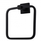 Кольцо для полотенец Topaz TKB 9913-BL матовое черное
