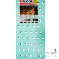Підкладка під теплу підлогу Start Floor DFloor 3мм (5м, 10 листів, 14 упаковок)