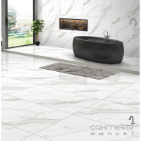 Керамогранит под мрамор Varmora Clot Statuario Glossy 1200x600