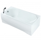 Прямоугольная акриловая ванна с сифоном, каркасом и передней панелью Doctor Jet PRIMA-A 170х72 h61/67 белая