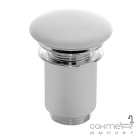 Донный клапан для раковины Scarabeo 10010C41 матовая белая керамика