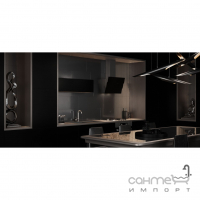 Наклонная кухонная вытяжка Best Chef Cascade 900 Black 60 черное стекло, 900 м3/ч
