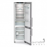 Двокамерний холодильник із нижньою морозилкою Liebherr CNsdd 5753 нержавіюча сталь