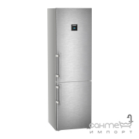 Двухкамерный холодильник с нижней морозилкой Liebherr CBNsdb 5753 BluePerformance нержавеющая сталь