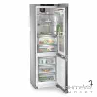 Двокамерний холодильник із нижньою морозилкою Liebherr CBNstd 578i BluePerformance нержавіюча сталь