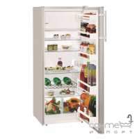 Однокамерний холодильник із верхньою морозильною камерою Liebherr Ksl 2834 нержавіюча сталь