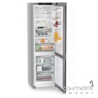 Двухкамерный холодильник с нижней морозилкой Liebherr CNsfd 5723 BluePerformance нержавеющая сталь