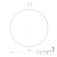 Настінний LED-світильник Nowodvorski Ring Gold M 10350 золото