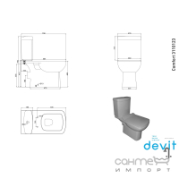 Компакт Devit Comfort 3110123 тонке сидіння