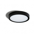 Стельовий LED-світильник Azzardo Malta R 18 4000K 12W AZ4236 чорний
