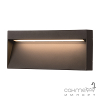 Встроенный настенный уличный LED-светильник Azzardo Casoria Slim 6W AZ4368 серый