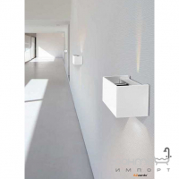 Настенный уличный LED-светильник Azzardo Gambino 4000K 6W AZ4472 белый