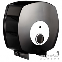 Підвісний диспенсер для туалетного паперу джамбо Dayco 900610BS чорний