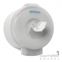 Вытяжной диспенсер для туалетной бумаги Devisan 803015.S.W белый