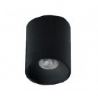 Накладний круглий точковий світильник Westlight LED 18W WL-521b BK чорний
