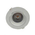 Врезной круглый точечный светильник Westlight LED 12W WL-320 WH белый