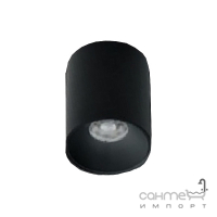 Накладний круглий точковий світильник Westlight LED 12W WL-521а BK чорний