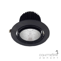 Врезной круглый точечный светильник Westlight LED 30W WL-14 BK черный