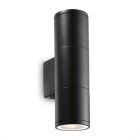 Настенный уличный светильник Ideal Lux Gun AP2 Small 100395 черный