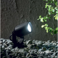 Грунтовой уличный светильник Ideal Lux Elio PR1 120201 черный
