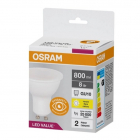 Лампа світлодіодна Osram LED GU10 8W/830 3000K 800Lm PAR16 75 230V
