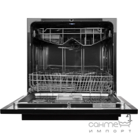 Компактная встраиваемая посудомоечная машина на 8 комлектов посуды Gunter&Hauer SL 3008 черная сталь