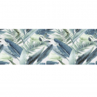 Керамогранит с декором Almera Blanco Mate Dec Arte 900x300 (пальмовые листья)